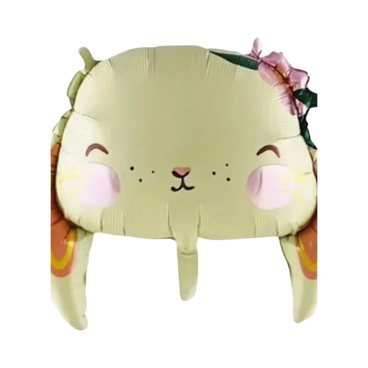 Balon Folie Figurina Iepuraș, Dimensiune 65*55 cm