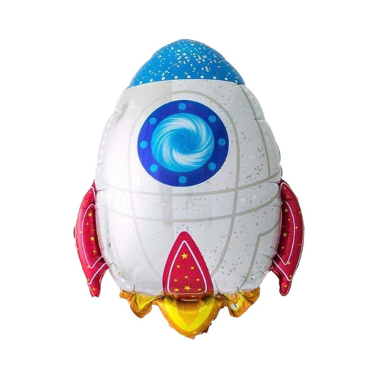 Balon Folie Figurina Racheta Spatiala - 65x54 cm
