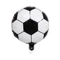 Balon Folie Minge Fotbal, Alb cu Negru - 45 cm