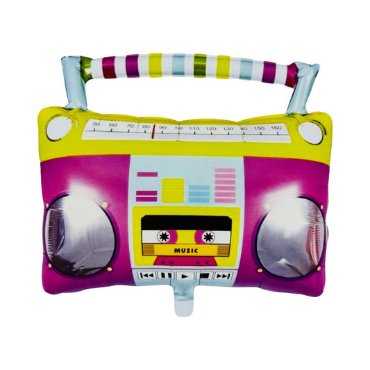 Balon Folie Radio Casetofon, 59*57 cm