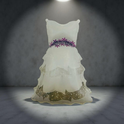 Balon Folie, Figurina Rochie de Mireasa, 98 cm