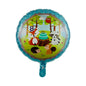 Balon Folie Rotund Party Animale Padure, Veverita, Vulpe, Arici, Raton, 45 cm