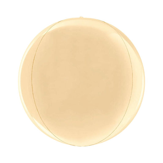 Balon Folie Sfera, Crem - 60 cm