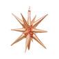 Balon Folie, Stea 3D Exploziva, Rose Gold, 66 cm