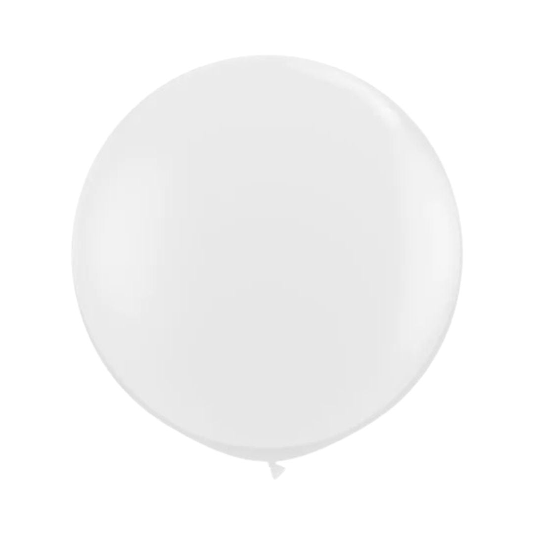 Balon Latex Alb 90 cm, 1 buc