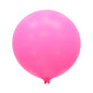 Balon Latex Roz Neon, 90 cm, cod 334, 1 buc