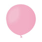 Balon Latex Roz Pastel, 90 cm, cod 336, 1 buc