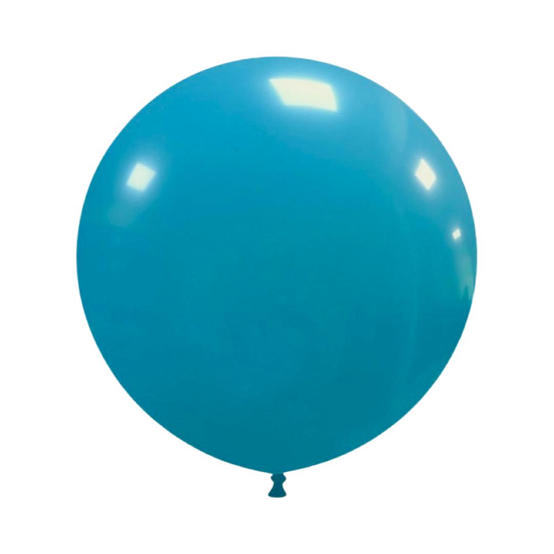 Balon Latex Turcoaz, 90 cm, cod 341, 1 buc