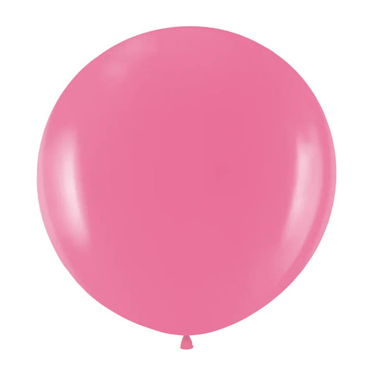 Balon Latex Rotund, Fucsia, 91 cm (36 inch), 1 buc. 147504