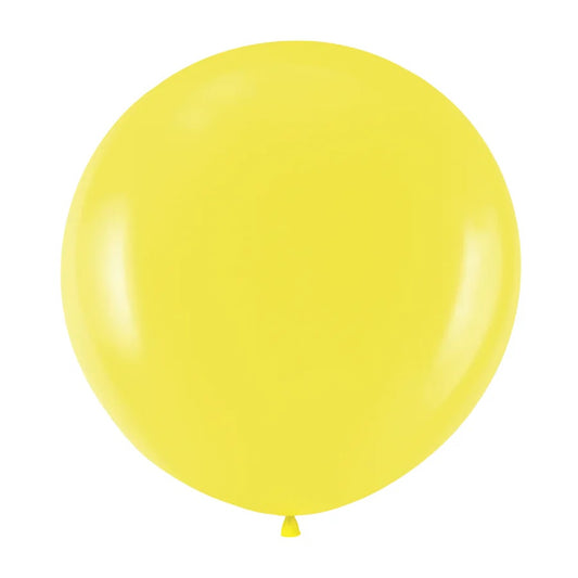 Balon Latex Rotund, Galben 91 cm (36 inch), 1 buc. 147566