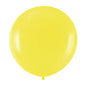 Balon Latex Rotund, Galben 91 cm (36 inch), 1 buc. 147566