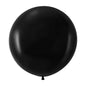 Balon rotund negru, 90 cm (36 inch), 1 buc, 400082