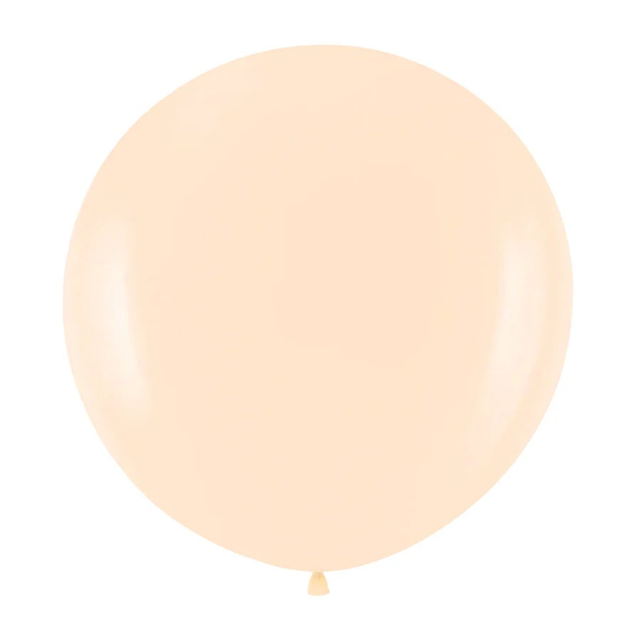 Balon Latex Rotund, Somon Pastel, 91 cm (36 inch), 1 buc. 147702