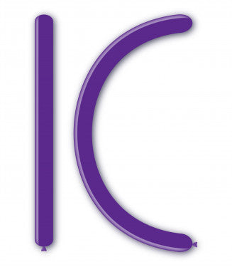 Baloane Latex Rocca, Modelabile 260, Culoare Pastel Violet 84, 150 x 5 cm