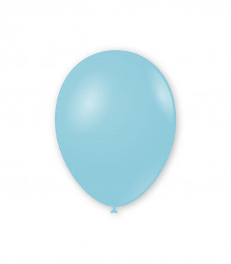 Baloane Latex Rocca, Pastel G90.39, Culoare Baby Blue 39, 26 cm - Set 100 buc