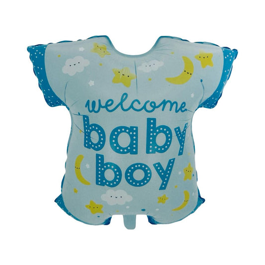 Balon Folie "Welcome Baby Boy", 64 cm