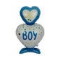 Balon Folie cu Suport, "Baby Boy", 110 cm