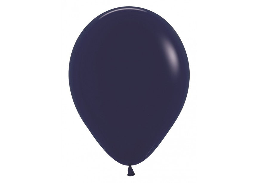 Baloane Latex Sempertex, 30 cm, Navy Blue, Cod 044, Set 50 Buc.