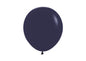 Baloane Latex Sempertex, 45 cm, Navy Blue, Cod 044, Set 5 Buc.