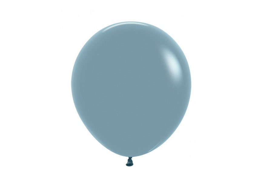 Baloane Latex Sempertex, 45 cm, Pastel Dusk Blue, Cod 140, Set 5 Buc.