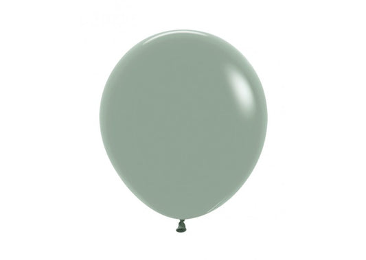 Baloane Latex Sempertex, 45 cm, Pastel Dusk Laurel Green, Cod 127, Set 5 Buc.