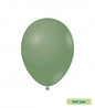 Baloane Latex Rocca, Soft Line Pastel SLP12.142, Culoare Verde Eucalipt 142, 30 cm - Set 50 buc