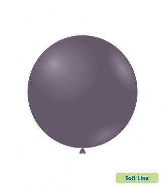 Baloane Latex Rocca, Soft Line Pastel SLP18.139, Culoare Mov 139, 46 cm - Set 5 buc