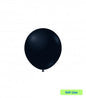 Baloane Latex Rocca, Soft Line Pastel SLP5.128, Negru 128, 13 cm - Set 100 buc