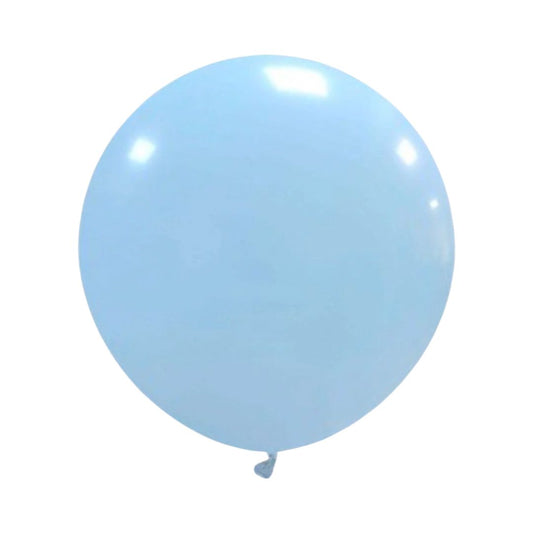 Set 10 buc Balon Latex Albastru Deschis, 45 cm, Cod 586