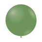 Set 10 buc Balon Latex Verde Retro, 45 cm, Cod 600