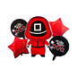 Set 5 Baloane Folie Squid Game