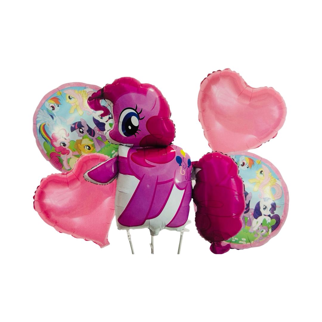 Set 5 Baloane Folie My Little Pony