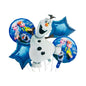 Set 5 Baloane Folie Frozen - Olaf