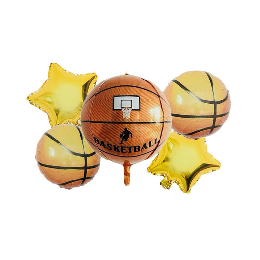 Set Baloane Folie Minge Baschet, 5 Buc.