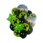 Set Party Baloane Folie si Baloane Latex Minecraft, 16 Buc.