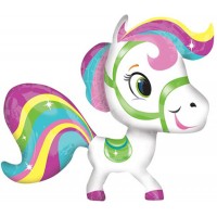 Balon Folie Sempertex, Ponei Colorat, Streer Treat, 58 cm