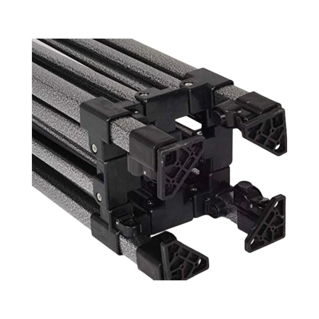 Cort Pavilion 3x3m, ALB, Pliabil, Cadru Metalic