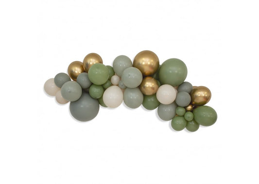 Kit de Baloane DIY - Verde Frunze