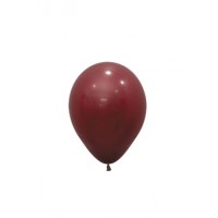 Baloane Latex Sempertex, 12 cm, Merlot, Cod 018, Set 50 Buc.