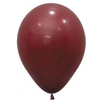 Baloane Latex Sempertex, 30 cm, Merlot, Cod 018, Set 50 Buc.