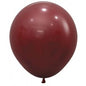 Baloane Latex Sempertex, 45 cm, Merlot, Cod 018, Set 5 Buc.