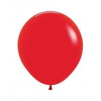 Baloane Latex Sempertex, 45 cm, Rosu, Cod 015, Set 5 Buc.