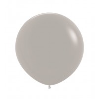 Baloane Latex Sempertex, 61 cm, Gri, Cod 081, Set 2 Buc.