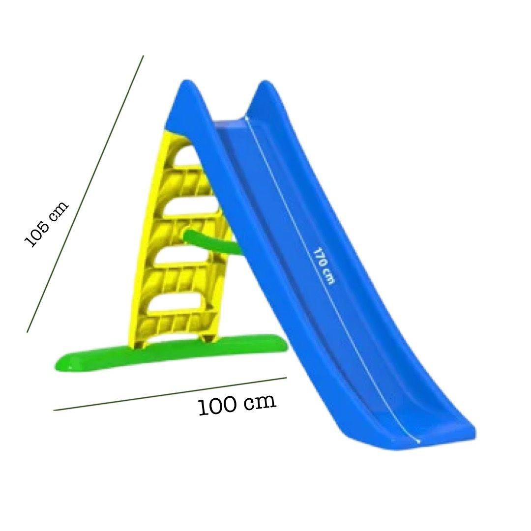 Tobogan Albastru cu Galben pentru Copii, Dohany, Lungime 1.70 M