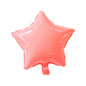 Baloane Folie Forma Stea 5 colturi, Roz Pastel Macarons - nuria.store.ro