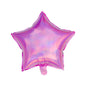 Baloane Folie Forma Stea 5 colturi, Roz Sidef - nuria.store.ro