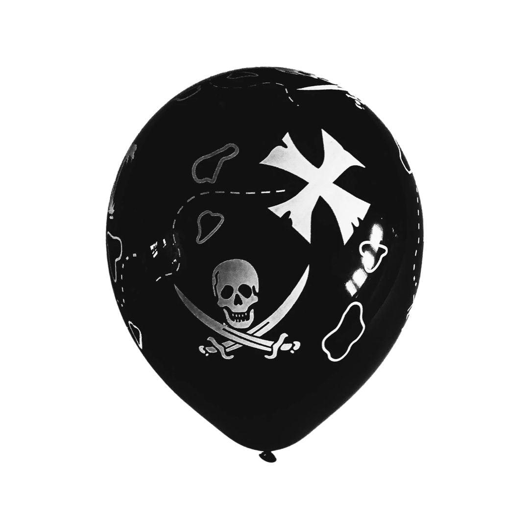 Baloane Latex Pirati - Set 5 Piese - nuria.store.ro