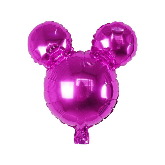Balon Folie, Cap Minnie, Roz - 66,5 cm - nuria.store.ro