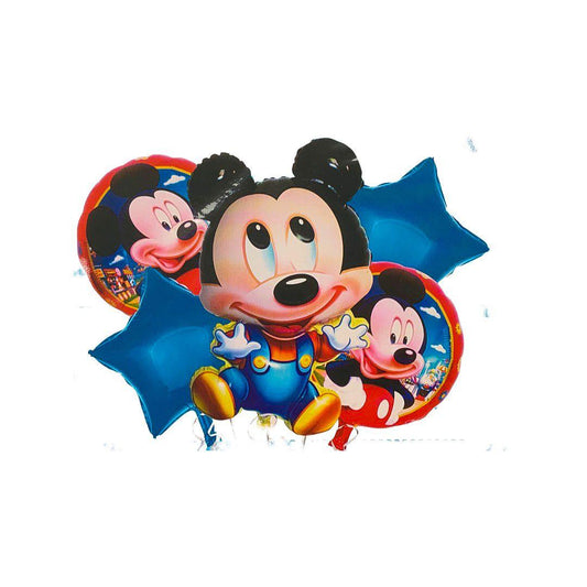 Balon Folie Mikey - Set 5 Buc. - nuria.store.ro
