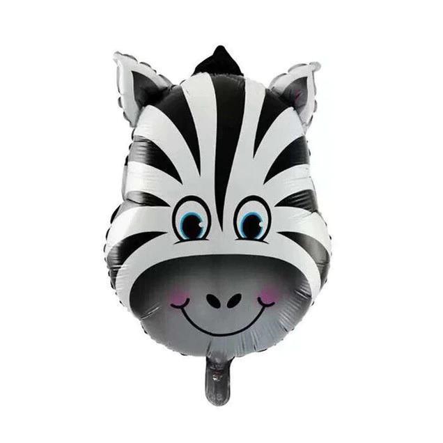 Balon Folie Mini Figurina, Zebra - 35cm - nuria.store.ro